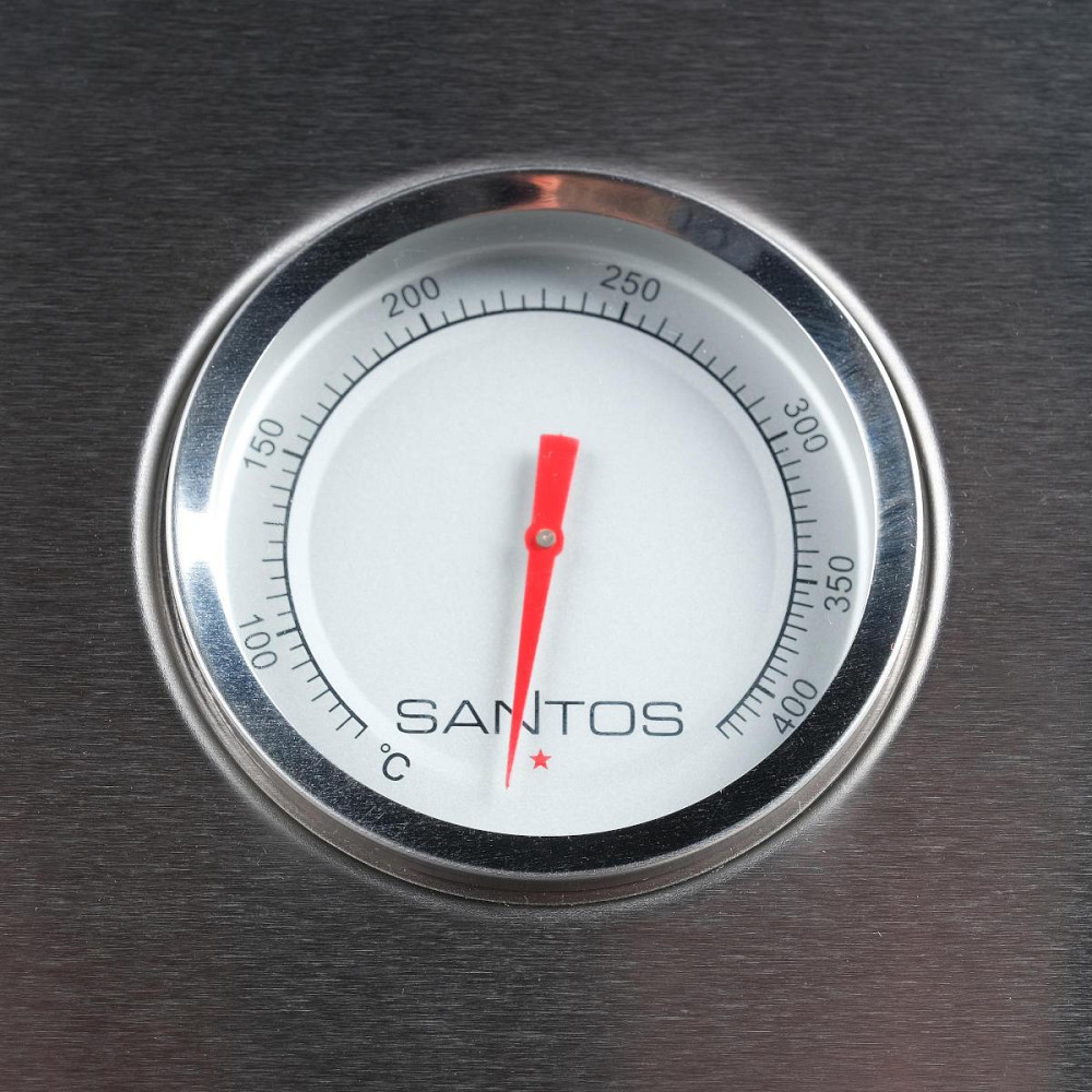 Газовый гриль SANTOS S-301, с боковой горелкой, нержавеющая сталь 900242 Код: 010950 Ровно - изображение 5