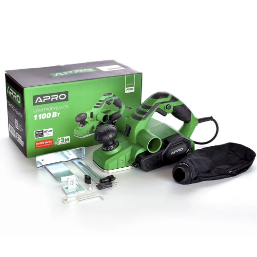 Електрорубанок P 1100 APRO Житомир - фото 7