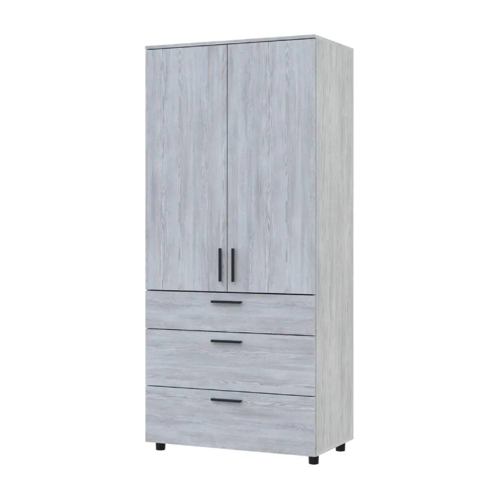 Шафа для одягу Doros Торн Сосна Натті 2 ДСП/3Ш (штанга) 90х51.6х200 (DRS-012076) Львів - фото 2