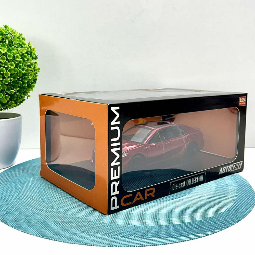 Машина Автосвит Тoyota Camry инерционная открывается дверь капот багажник 20 см Красная (AP-1787) Чернігів - фото 4