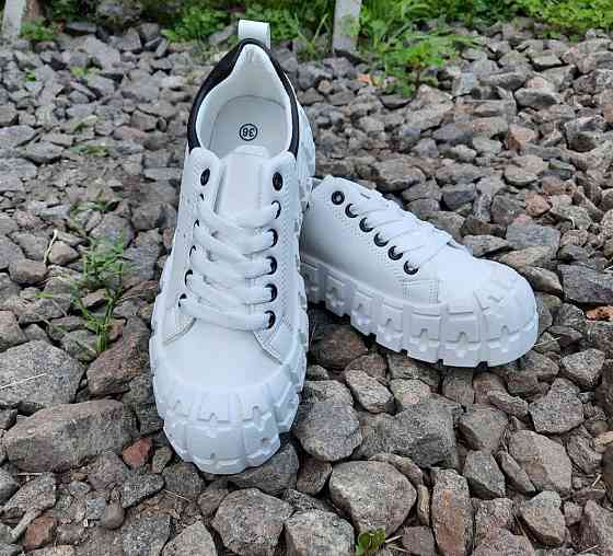 -Кеди Білі Мокасини Жіночі Кросівки (розміри: 36,38,39,40) — 81 Дніпро