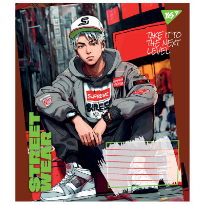 Тетрадь Yes Street wear А5 36 листов клетка (767071) Винница - изображение 5