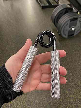 Еспандер-ножиці алюмінієвий PowerPlay 4322 (45 кг) Hand Grip Срібний Луцьк