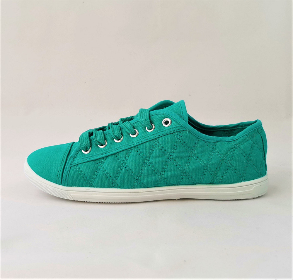 .Женские Кроссовки Мокасины Слипоны Бирюза Кеды (размеры: 37) Днепр - изображение 6