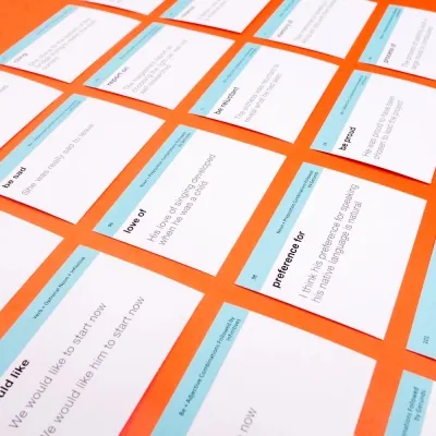 Навчальний набір English Student Картки для вивчення англійських слів Gerund and Infinitive vol.2 (укр.) (591225994) Вінниця