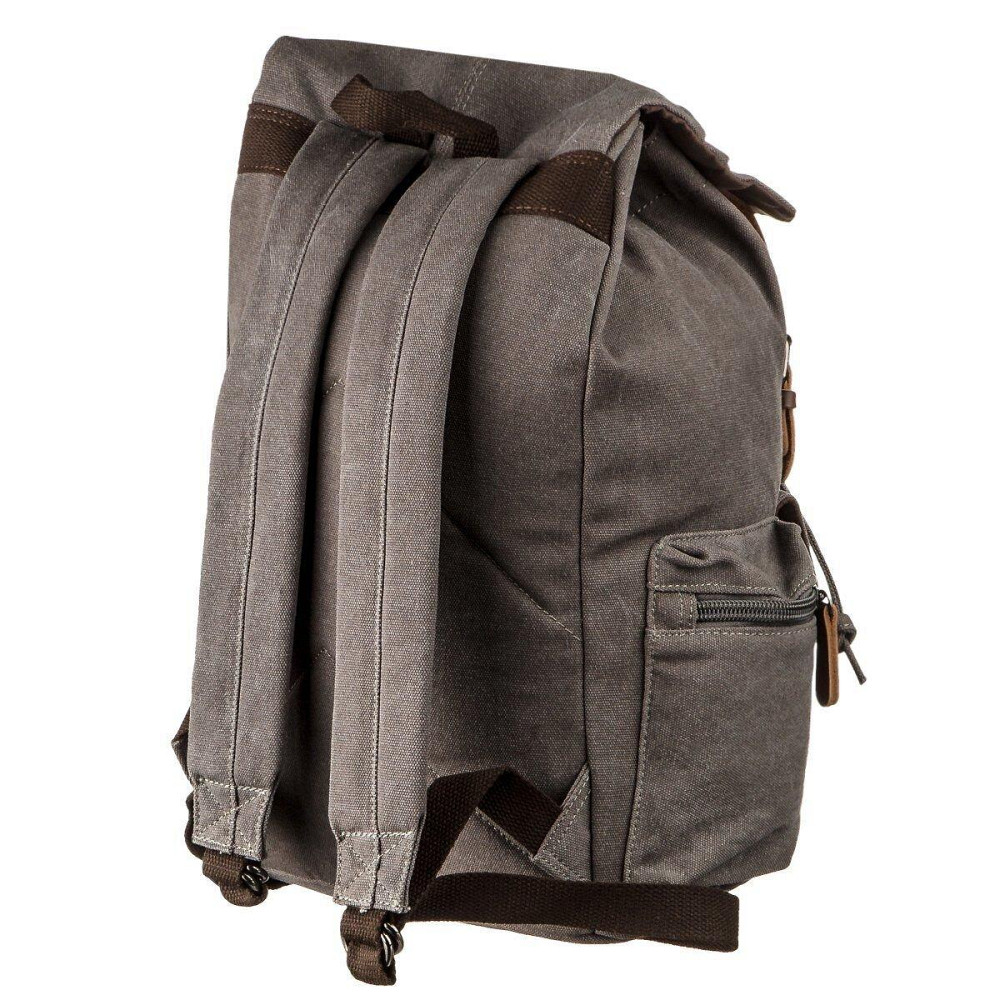 Рюкзак текстильный походный Vintage 20133 Серый Киев - изображение 5