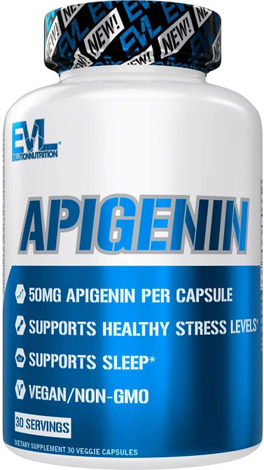 Апігенін EVLution Nutrition Apigenin 30 Veggie Capsules Луцьк - фото 1