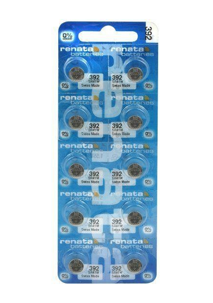 Батарейки-таблетки Renata 392 10 шт. на блістері Дніпро - фото 2