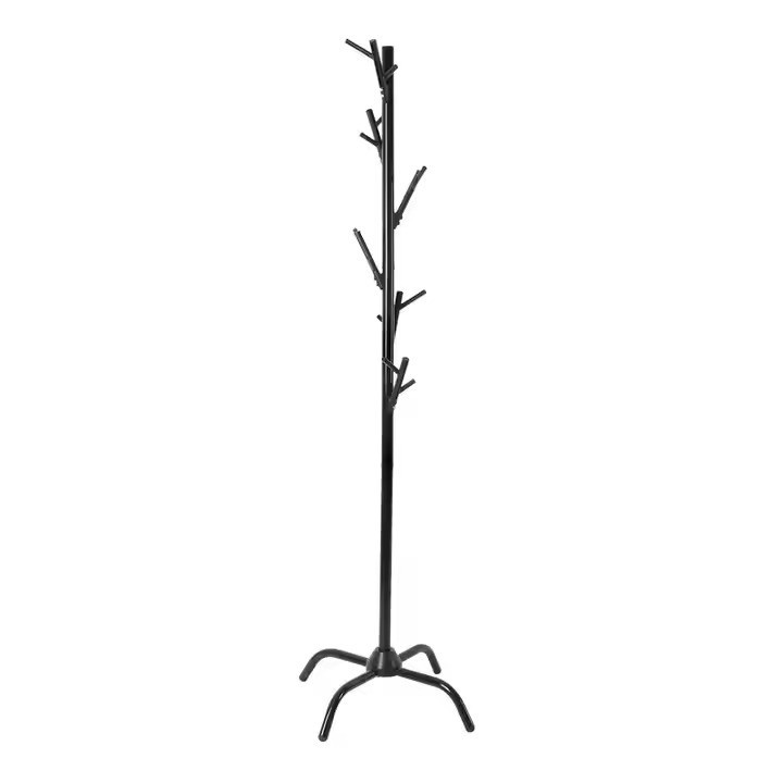 Вешалка для одежды высота 174 см металлическая,черная Каменец-Подольский - изображение 2