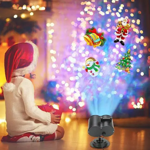 Новорічний проектор Projector With Water Wave Light Луцьк