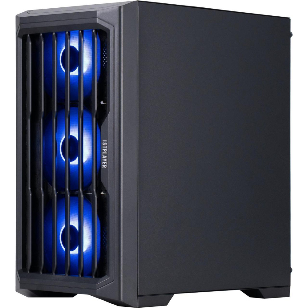 Корпус 1stPlayer H2-BK-4F7 Black без БЖ Харьков - изображение 6
