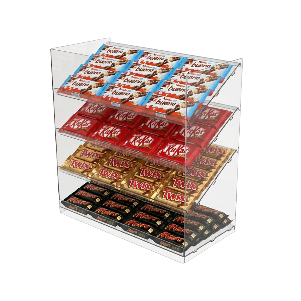 Підставка вітрина EKOSTAR 4 полиці 400х200х420 Київ - фото 5