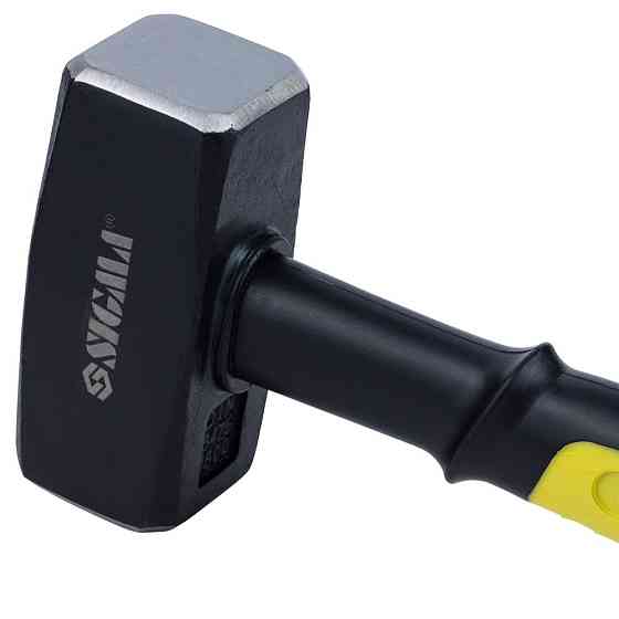 Кувалда 1500г фибергласовая ручка SIGMA (4311151) Ровно