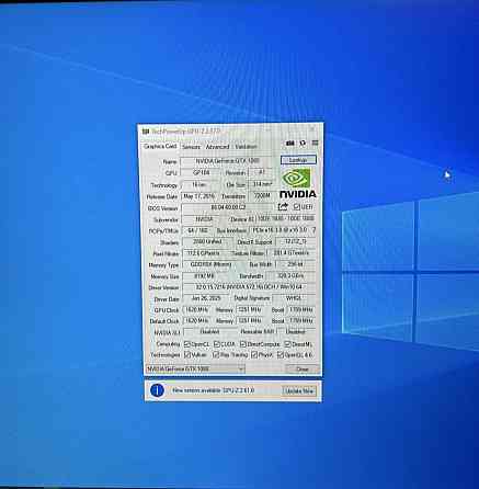 Відеокарта GTX 1080 8Gb. Palit Київ