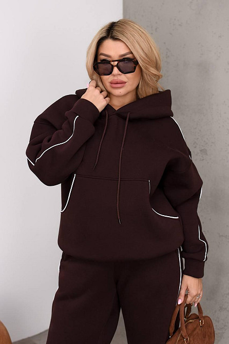 Жіночий теплий костюм з капюшоном Одеса - фото 1