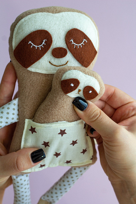 М’яка іграшка сплюшка Лінивець Київ - фото 3