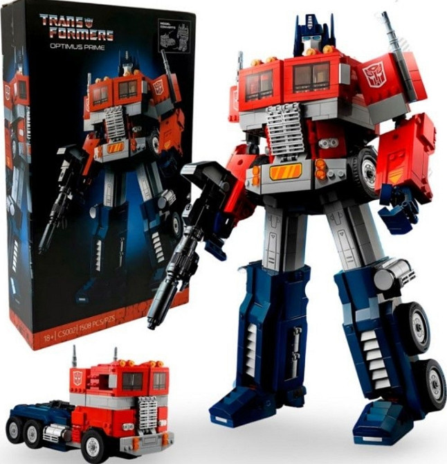 Оптимус Прайм конструктор робот лего Optimus Prime трансформер. Киев - изображение 8
