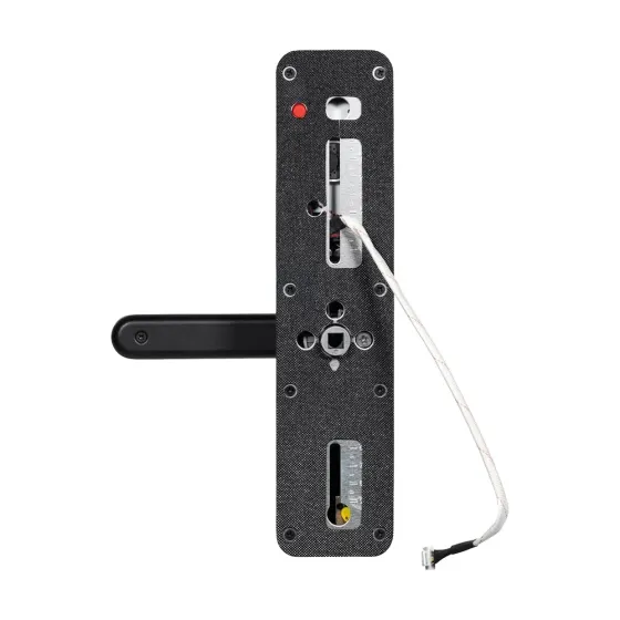 Замок біометричний автономний Trinix TRL-5110BTF Black L/R з Bluetooth, зчитувачем відбитків пальців і карт Mifare (65-00080) Киев