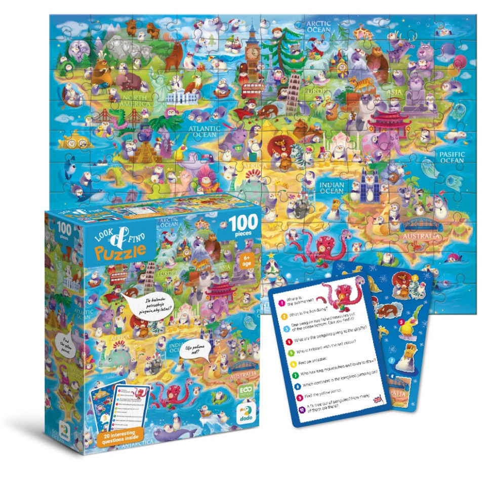 Детский пазл Ищи и находи 