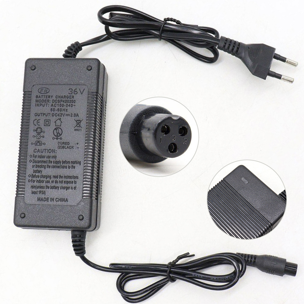 Зарядний пристрій 36V, 2A для гіроскутера та гіроборда Київ - фото 1