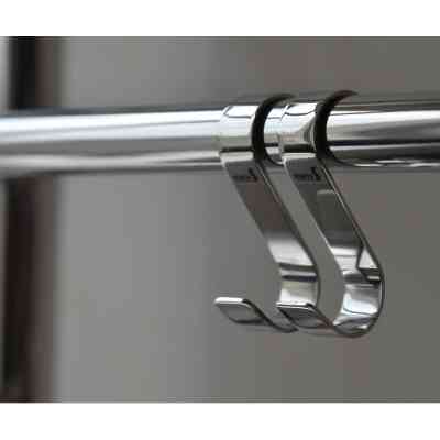Полотенцесушитель MARIO Гачок 28х60мм S-подібний (3.0.0100.0.P) Винница