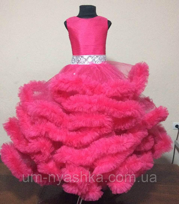 Пышное платье Облачко МАЛИНОВОЕ на 4-6 лет Кривой Рог - изображение 1