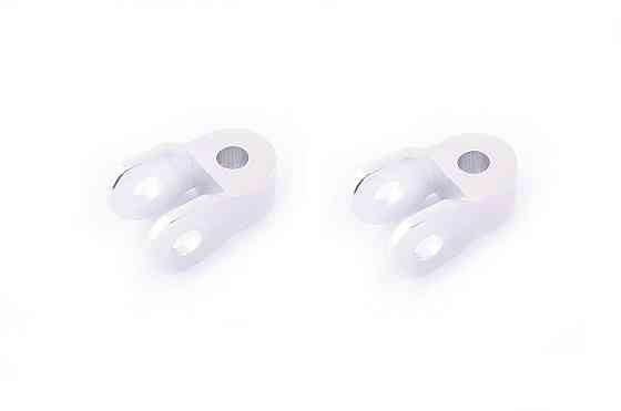 Подовжувачі амортизатора (пара) 3см, Ø10мм (сріблясті) Мукачево