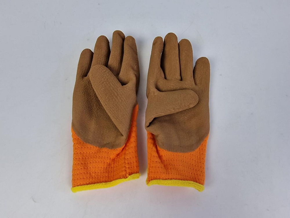 Господарські рукавички ЗИМНІ покриті спіненим латексом #300 (10 пар) Харків - фото 2