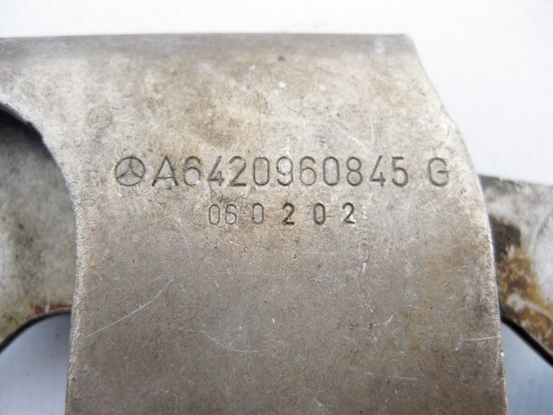 Mercedes-Benz  A6420960845 Кронштейн трійника випускних колекторів двигуна OM642 V6 3.0 cdi Одеса - фото 3