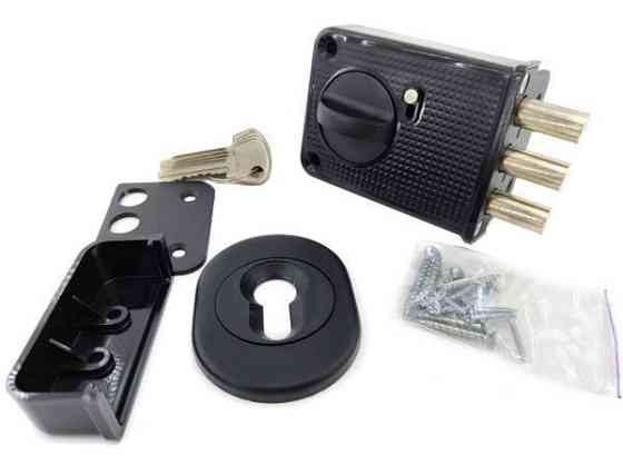 Замок накладний Аріко ЗН-3 (3 ригеля) Харків