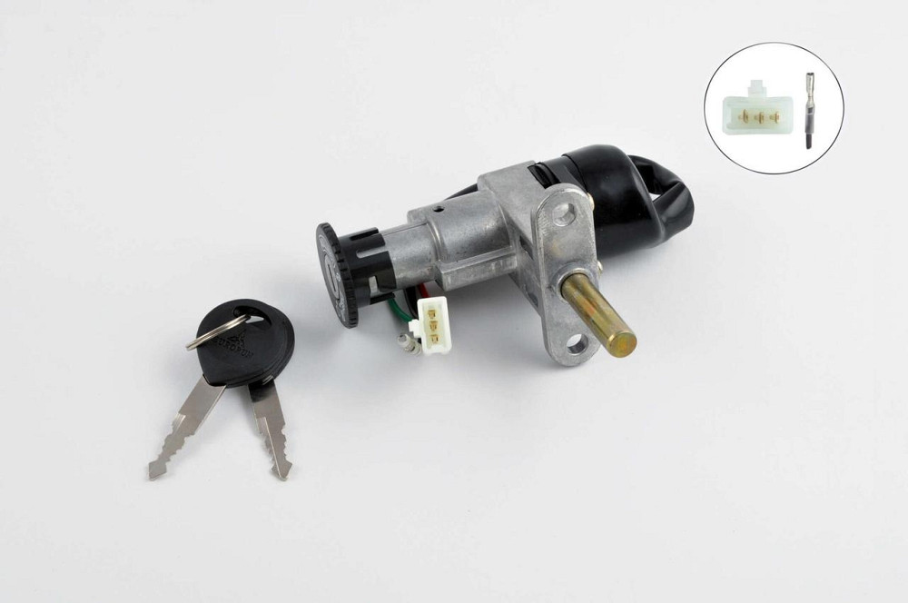 Замок зажигания (голый) Honling CRUISER (QT-8) ( Ямаха CYGNUS) F-23 Мукачево - изображение 1