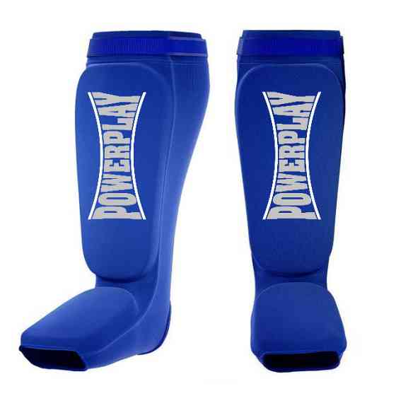 Захист гомілки та стопи PowerPlay 3054 Classic Shin Сині XL Кам'янське