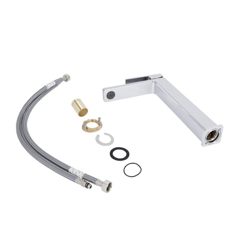 Смеситель для раковины высокий Qtap Gemini QTGEM269CRM45677 Chrome Киев - изображение 3