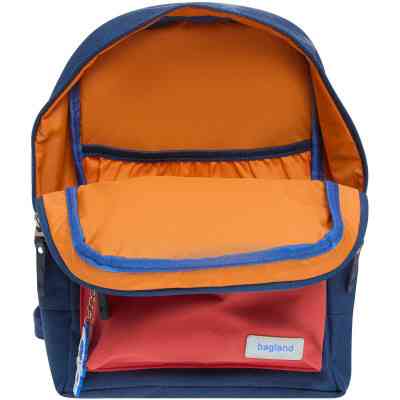 Рюкзак школьный Bagland Молодежный Mini Синий/Красный 8 л (0050866) (6489258) Винница