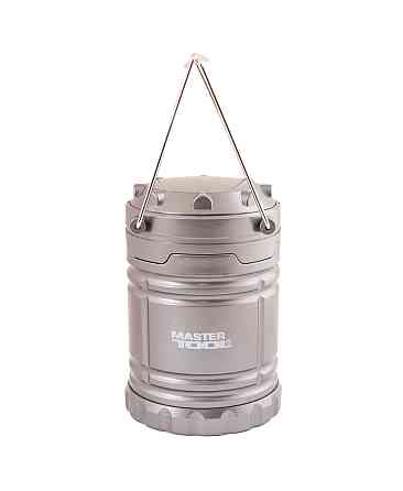 Ліхтар розсувний для кемпінгу MASTERTOOL 180х86 мм COB LED 3xAA ABS 94-0803 Коломыя