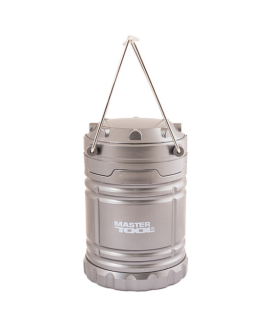 Ліхтар розсувний для кемпінгу MASTERTOOL 180х86 мм COB LED 3xAA ABS 94-0803 Коломыя - изображение 3