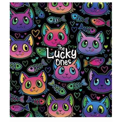 Зошит Школярик The Lucky ones 12 аркушів клітинка (012-3089K) Вінниця