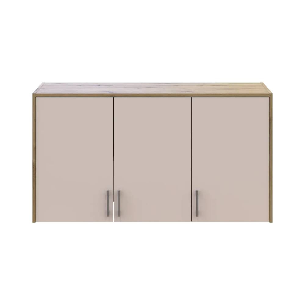 Антресоль висока Doros Ронді Дуб Артизан/Кашемір 3 ДСП 121х52х65 (DRS-011909) Львів - фото 6