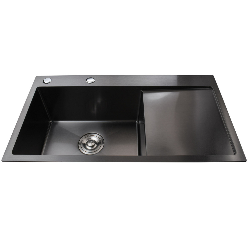 Мийка кухонна 3mm 780х430 Графіт 7843HG Mira (000032100) Київ - фото 5