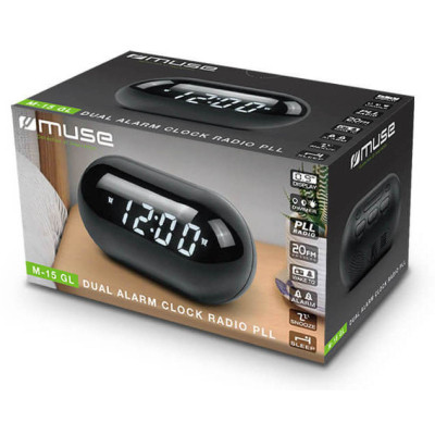 Настольные часы Muse радіо-годинник (M-15 GL) Винница - изображение 4