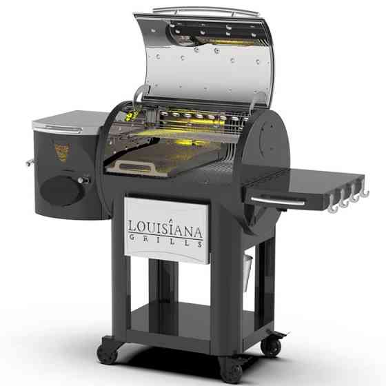 Пелетний Преміум гриль-смокер Louisiana Grills, серія Founders Legacy 800, 10632 Код: 011098 Рівне