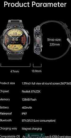 Смарт-Часи: MELANDA K56 Pro Київ