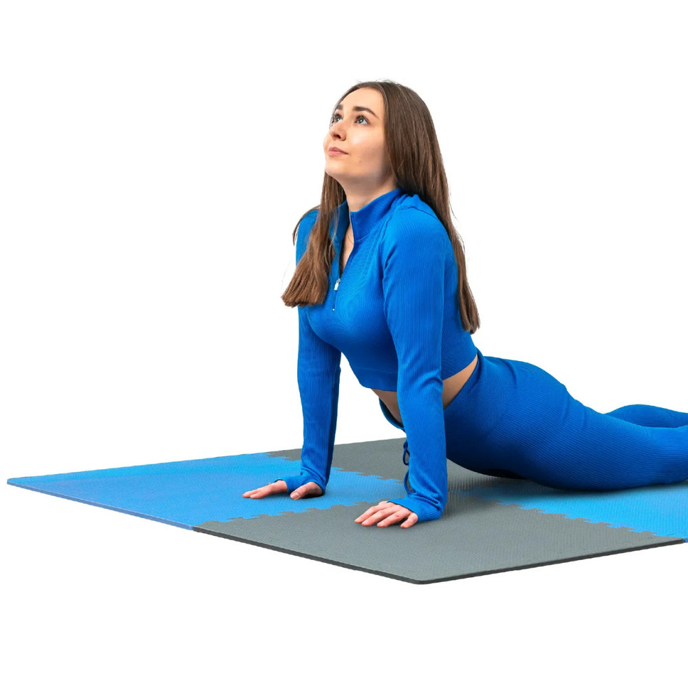 Коврик-пазл THUNDER PZ-04 60 х 60 голубо-серый Киев - изображение 8