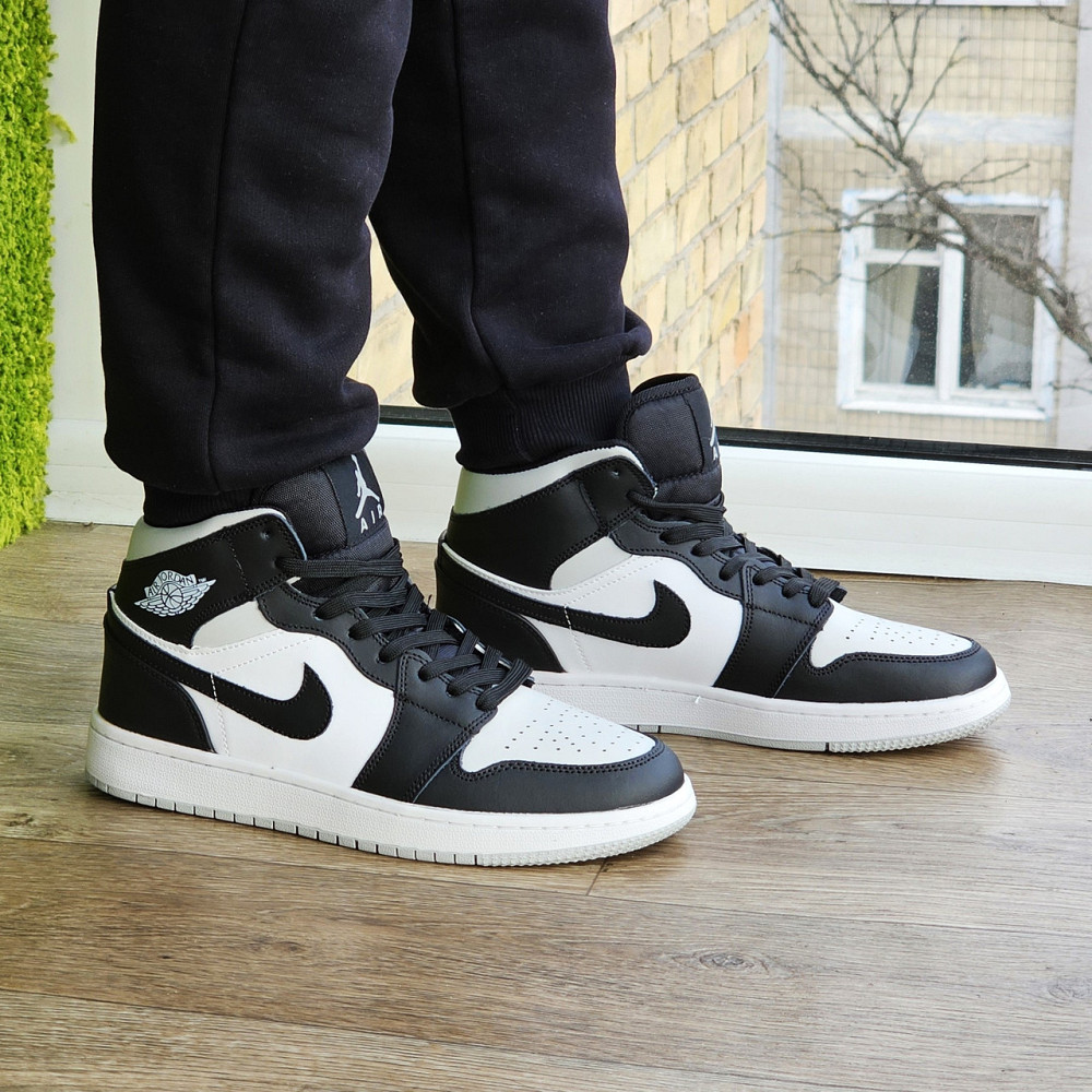 Высокие Термо Кроссовки Nike AIR Jordan Белые Мужские Еврозима Джордан Найк Кожаные (размеры: 41,42,43,44,45) Днепр - изображение 6
