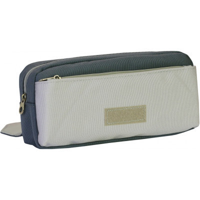 Пенал Cool For School 2 відділення з кишенею Сірий (CF6920-grey) Вінниця - фото 2