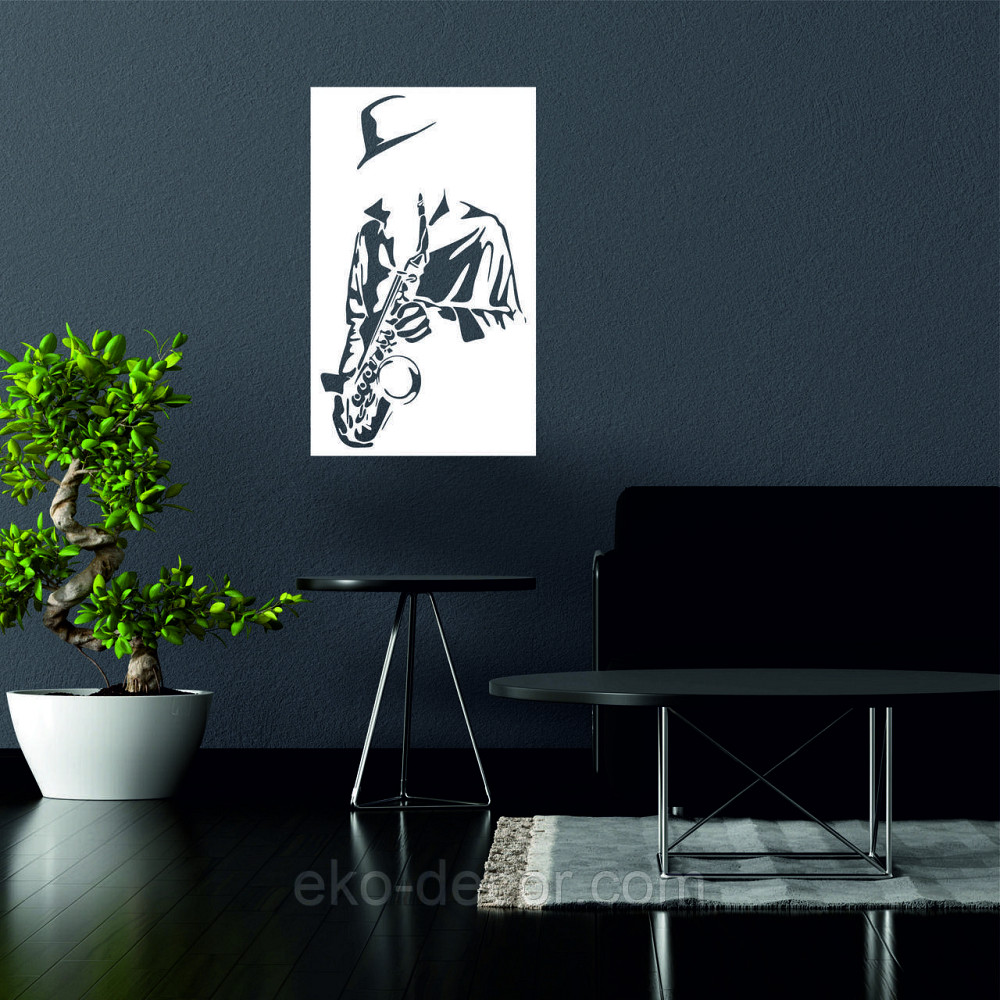 Декоративне настінне Панно «Музикант», Декор на стіну Київ - фото 4