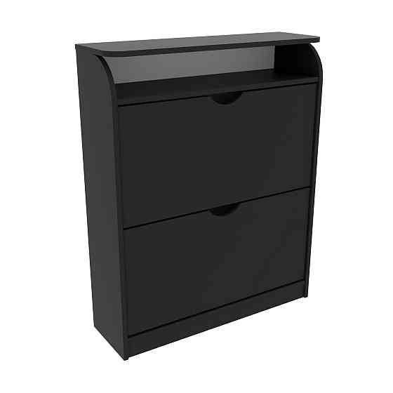 Тумба для обуви №1, Антрацит, 800/250/1000 Львов