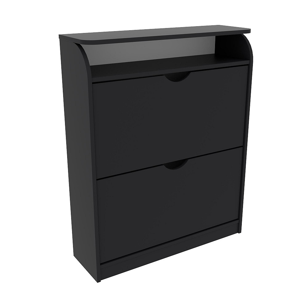 Тумба для обуви №1, Антрацит, 800/250/1000 Львов - изображение 1