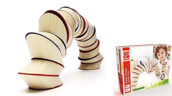Головоломка з бамбуку Hape Totter Tower Вежа (E5524) Харьков - изображение 6