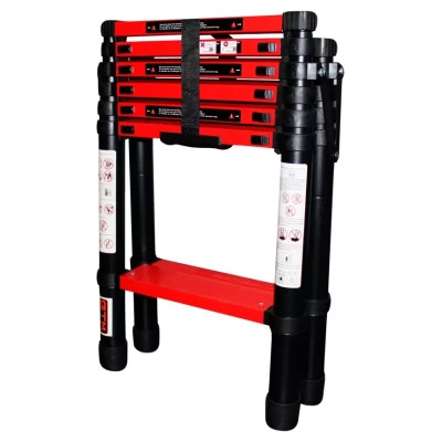 Драбина GTM cтрем'янка телескопічна 4сх., 1,4м (KME5045B) Вінниця - фото 2